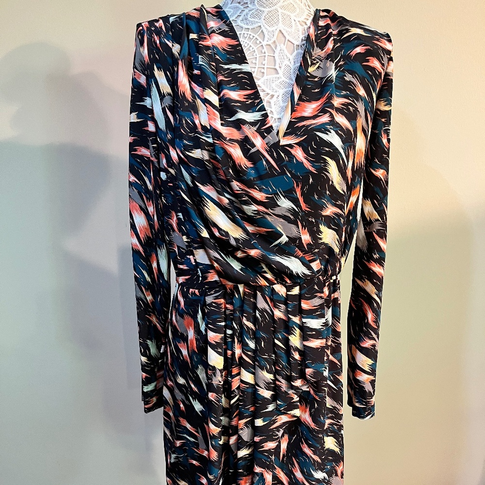 Givenchy NWT $2490. Multi Color Silk Dress 4